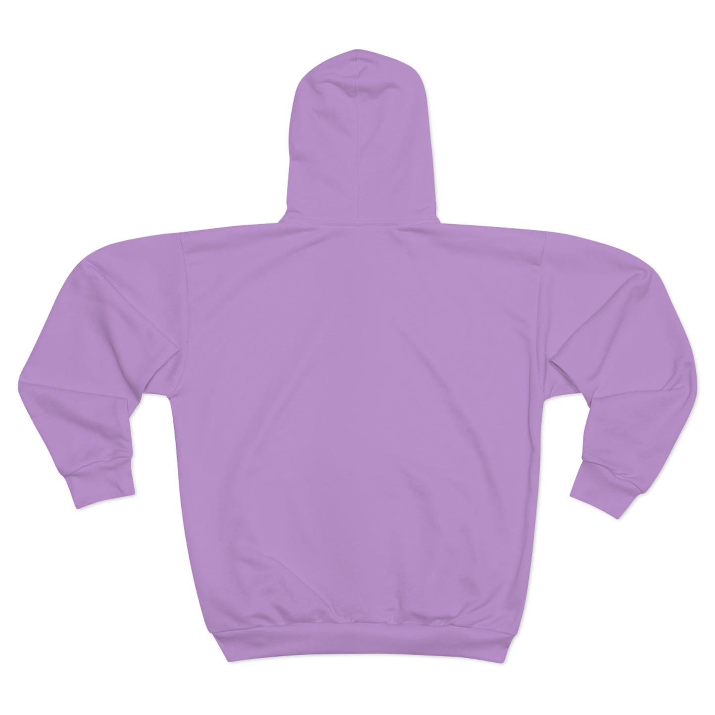 Lavender Logo Zip Hoodie