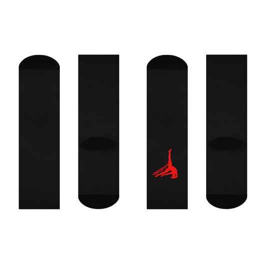 Black Girls Dance - Red Logo Socks